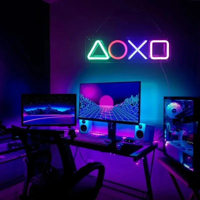 Neon Signs for Bedroom Wall Decor USB Powered Switch LED Neon Light